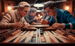 Дариенко Ю.В. - Короткие нарды. Игра шашками [2024, PDF, RUS]