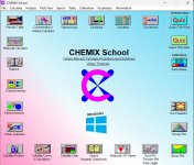 Программное обеспечение по химии для Windows CHEMIX School